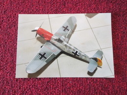 CAGI3 Format Carte Postale Env 15x10cm : SUPERBE (TIRAGE UNIQUE) PHOTO MAQUETTE PLASTIQUE 1/48e ME109 F LUFTWAFFE - Avions
