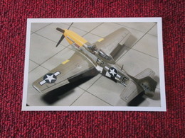 CAGI3 Format Carte Postale Env 15x10cm : SUPERBE (TIRAGE UNIQUE) PHOTO MAQUETTE PLASTIQUE 1/48e P-51D MUSTANG USAAF - Vliegtuigen