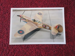 CAGI3 Format Carte Postale Env 15x10cm : SUPERBE (TIRAGE UNIQUE) PHOTO MAQUETTE PLASTIQUE 1/48e P-40 RAF SHARKMOUTH - Airplanes