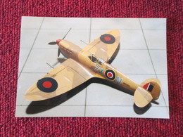 CAGI3 Format Carte Postale Env 15x10cm : SUPERBE (TIRAGE UNIQUE) PHOTO MAQUETTE PLASTIQUE 1/48e SPITFIRE ROYAL AIR FORCE - Avions