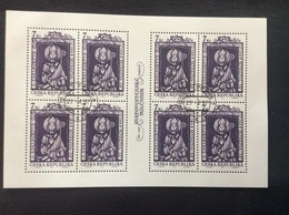 1997 1000 Ans De Saint Adalbert Petite Feuille De 8 Timbres Oblitéré  YT 136 - Blocs-feuillets