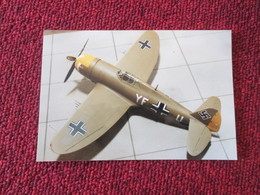 CAGI3 Format Carte Postale Env 15x10cm : SUPERBE (TIRAGE UNIQUE) PHOTO MAQUETTE PLASTIQUE 1/48e P-47D THUNDERBOLT CAPTUR - Vliegtuigen
