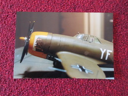 CAGI3 Format Carte Postale Env 15x10cm : SUPERBE (TIRAGE UNIQUE) PHOTO MAQUETTE PLASTIQUE 1/48e P-47D THUNDERBOLT CAPTUR - Airplanes