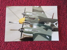 CAGI3 Format Carte Postale Env 15x10cm : SUPERBE (TIRAGE UNIQUE) PHOTO MAQUETTE PLASTIQUE 1/48e HS-129 TANK KILLER LUFTW - Vliegtuigen