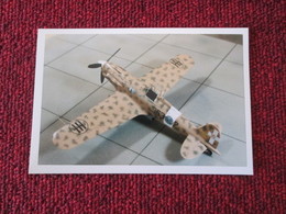 CAGI3 Format Carte Postale Env 15x10cm : SUPERBE (TIRAGE UNIQUE) PHOTO MAQUETTE PLASTIQUE 1/48e MACCHI 205 VELTRO - Airplanes