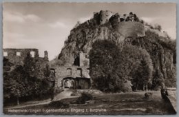 Singen Hohentwiel - S/w Eugenbastion Und Eingang Zur Burgruine - Singen A. Hohentwiel