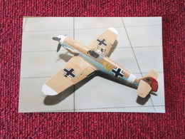 CAGI3 Format Carte Postale Env 15x10cm : SUPERBE (TIRAGE UNIQUE) PHOTO MAQUETTE PLASTIQUE 1/48e ME-109F HJ MARSEILLE - Airplanes