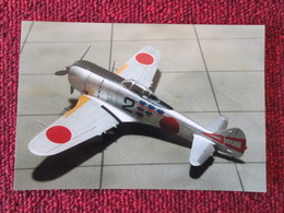 CAGI3 Format Carte Postale Env 15x10cm : SUPERBE (TIRAGE UNIQUE) PHOTO MAQUETTE PLASTIQUE 1/48e AVION JAP' KI-44 TOJO - Avions