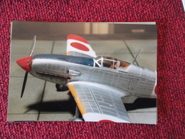 CAGI3 Format Carte Postale Env 15x10cm : SUPERBE (TIRAGE UNIQUE) PHOTO MAQUETTE PLASTIQUE 1/48e KI-61 HIEN Coloré - Flugzeuge