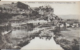 Beygnac - Vallée De La Dordogne : Village Et Château - CPA Datée Au 12 Novembre 1933 - Autres Communes