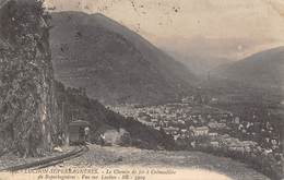 Luchon Superbagnères       31         Le Chemin De Fer A Crémaillère  Vue De Luchon    (Voir Scan) - Luchon