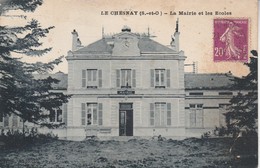 78 - LE CHESNAY - La Mairie Et Les Ecoles - Le Chesnay
