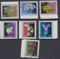 Albania 1974 Flowers 7v Used (47435) - Albanien