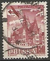 POLOGNE / POSTE AERIENNE N° 37 OBLITERE - Oblitérés