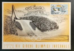 GIOCHI CORTINA 1956 - Invierno 1956: Cortina D'Ampezzo