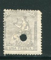 ESPAGNE- Y&T N°137- Neuf Avec Charnière * (télégraphe) - Unused Stamps