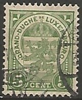 LUXEMBOURG N° 92 OBLITERE - 1907-24 Abzeichen