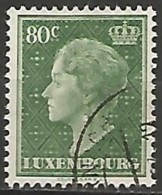 LUXEMBOURG N° 417 OBLITERE - 1948-58 Charlotte De Profil à Gauche