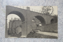 CPA Vieux Chateau D' Ecaussines Lalaing - Pont - Jeunes Filles Et Chèvre - Ecaussinnes