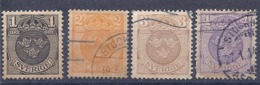 200034707  SUECIA  YVERT  Nº  73/5  USED/MH - Unused Stamps