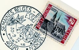 (0133) Forces Belges En Allemagne - Cachet Spécial "30-9-1972 Semaine Belge Essen 4090 Post 15" - Gedenkdokumente