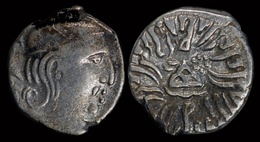 India Western Satraps King Rudrasena III AR Drachm - Indias