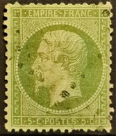 FRANCE 1862 - Canceled - YT 20 - 5c - 1862 Napoleon III