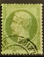 FRANCE 1862 - Canceled - YT 20 - 5c - 1862 Napoléon III