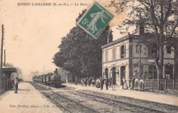 95 - Val D'Oise - 10077 - BOISSY-L'AILLERIE - Gare - Défaut Pliure - Boissy-l'Aillerie