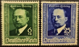 DEUTSCHES REICH 1940 - MNG - Mi 760, 761 - Emil Von Behring - Neufs