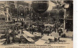 SOUVENIR DU SALON AERONAUTIQUE 1910  PARIS-LE BOURGET  PUBLICITE HUTCHINSON - Paris Airports