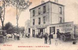 95 - Val D'Oise - 10299 - SURVILLIERS - Café De La Gare - Survilliers