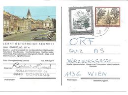 1700f: Bildpostkarte Motiv 3950 Gmünd, Gelaufen 1988 - Gmünd
