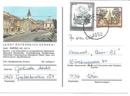 1700b: Bildpostkarte Motiv 3950 Gmünd, Gelaufen 1986 - Gmünd