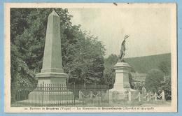 TH0724  CPA  Environs De Bruyères  (Vosges)  Le Monument De BROUVELIEURES (1870-1871 Et 1914-1918)  +++++ - Brouvelieures