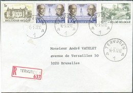 Lettre Recommandée De TERVUREN 19-1-1977 Vers Bruxelles- 15625 - Other & Unclassified