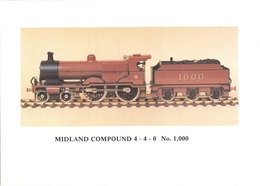 Catalogue J&M MODELS 1990 Informationsblatt 1/32 MIDLAND COMPOUND 4-4-0 - Inglés