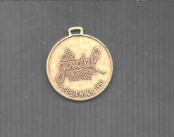 BELGIQUE MEDAILLE SOUVENIR  "DE GORDEL"SEPTEMBRE 1991 2 SCANS - Touristiques