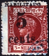 1899-398 CUBA US OCCUPATION PUERTO PRINCIPE 1899 5 S 5ml 1ra TIRADA FORGUERY. - Sonstige & Ohne Zuordnung