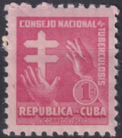 1953-242 CUBA REPUBLICA MNH 1953 PRO TUBERCULOSOS COMPLETE SET MEDICINE MEDICINA. - Neufs