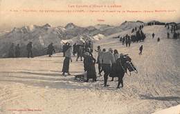 Luchon Superbagnères       31      Sports D'hiver. Devant Le Massif De La Maladetta . Luges        (Voir Scan) - Luchon