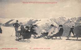 Luchon Superbagnères       31      Sports D'hiver. Courses Mixtes De Luges       (Voir Scan) - Luchon