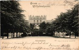 Germany, Niedersachen, Wilhelmshaven, Stationschefsgebaude, Old Postcard - Wilhelmshaven