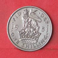 GREAT BRITAIN 1 SHILLING 1951 -    KM# 876 - (Nº35125) - I. 1 Shilling