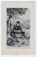 CPA 2899 - MILITARIA - Superbe Carte Militaire Brodée Sur Soie - Correspondance Militaire Par Georges SCOTT - Embroidered