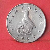 ZIMBABWE 10 CENTS 1980 -    KM# 3 - (Nº35127) - Zimbabwe