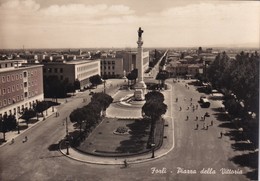 Delcampe - Cartolina Forlì - Piazza Della Vittoria. 1956 - Forlì