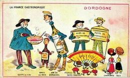 C1880 Anthropomorphic Dressed Food Veggie People, 3 Cards TRUFFELS Pumkin Fishes , Sea Urchin, Trufles, Melon Onion - Other & Unclassified