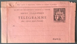 France Entier Pneumatique (Chapelain) N°2540 - (W1160) - Pneumatische Post