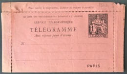 France Entier Pneumatique (Chapelain) N°2540 - (W1160) - Rohrpost